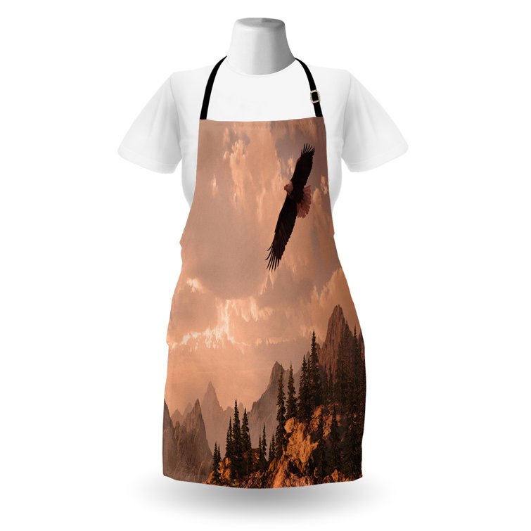 Bless international East Urban Home Eagle Apron Unisex, Nature